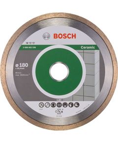 Bosch Алмазний диск Standard for Ceramic 180-25.4, фото  | SNABZHENIE.com.ua