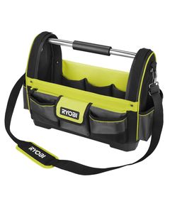 Ryobi Сумка для інструменту RSSLOT1, 38л, відкрита, жорстка конструкція, поліестер, 36х49х23см, фото  | SNABZHENIE.com.ua