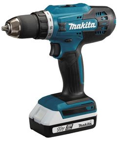 Makita Шуруповерт-дриль DF488D004, акум., 18В, 2 Аг, 0-400/0-1400 об/хв, 1.5-13мм, 16 + D, 42/24 Нм, 1.7 кг, фото  | SNABZHENIE.com.ua