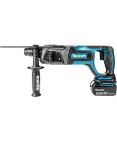 Makita Перфоратор DHR241RFJ акумуляторний, SDS+, 2Дж, Li-Ion 18В LXT, 2х3Аг, фото  | SNABZHENIE.com.ua