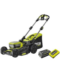 Ryobi Газонокосарка MAX POWER RY36LMX46A-140, 36В, акумуляторна, безщіткова, 46см, АКБ 1х4.0Ач, фото  | SNABZHENIE.com.ua