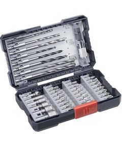 Einhell Набір біт і свердл HSS, 39 шт, L-Box, KWB, фото  | SNABZHENIE.com.ua