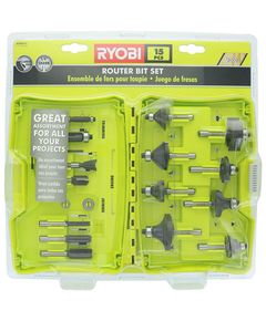 Ryobi Фрези RAKRBS15 набір 15 шт 5132005352, фото  | SNABZHENIE.com.ua