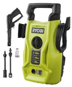 Ryobi Мінімийка високого тиску RY100PWA 1400Вт 100бар 390л/год шланг 5м 5.6кг, фото  | SNABZHENIE.com.ua
