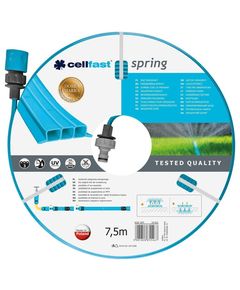 Cellfast Шланг зрошувальний перфорований SPRING, 7.5м, фото  | SNABZHENIE.com.ua