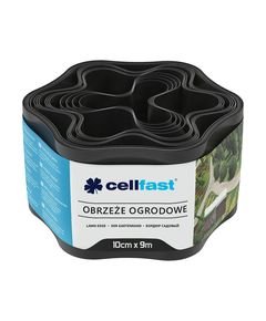 Бордюры огородно-газонные CELLFAST черные 10 см x 9 м, фото  | SNABZHENIE.com.ua