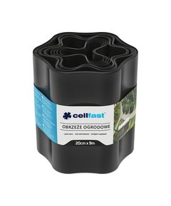 Бордюри огородно-газонні чорні 20 см x 9 м CELLFAST 30-033H, фото  | SNABZHENIE.com.ua