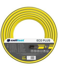 Cellfast Шланг садовий ECO PLUS 1/2" 50м, 3 шари, до 20 Бар, -10…+50°C, фото  | SNABZHENIE.com.ua