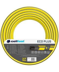 Cellfast Шланг садовий ECO PLUS 3/4" 50м, 3 шари, до 20 Бар, -10…+50°C, фото  | SNABZHENIE.com.ua