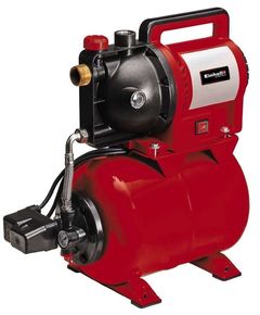 Einhell Станція насосна GC-WW 1045 N, 1050 Вт, 4500 л/год, бак 20 л, вис. 48 м, глиб. 8 м, фото  | SNABZHENIE.com.ua
