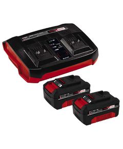 Einhell Набір акумуляторів + зарядний пристрій 18V 2x4.0Ah Twincharger Kit, PXC, фото  | SNABZHENIE.com.ua