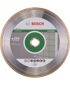 Bosch Диск алмазний Standard for Ceramic, 250 мм, 25.4-30мм, 1.6мм, 7мм, фото  | SNABZHENIE.com.ua