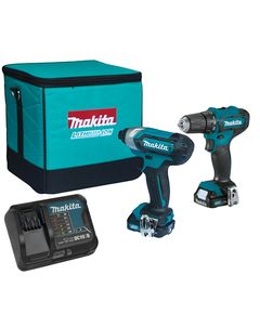 Makita Набір інструменту CLX224SA CXT 12Vmax (DF333DZ, TD110DZ, DC10SB, BL1021Bx2), фото  | SNABZHENIE.com.ua