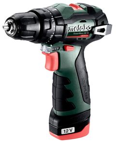 Metabo Шурпокрут-дриль POWERMAXX SB BL, акумуляторний,Li-Power, 2*12В, 2 Аг, кейс, 0.7кг, фото  | SNABZHENIE.com.ua