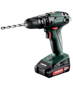 Metabo Шурпокрут-дриль SB 18, акумуляторний, Li-Power, 2*18В, 2Аг, 0-450/0-1600об/хв, 1.3кг, фото  | SNABZHENIE.com.ua