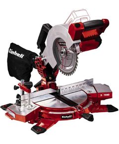 Einhell Пила торцювальна акумуляторна TE-MS 18/210LI - Solo, PXC, 18В, диск 210х30мм, 3000об•хв, LED, лазер, 7кг, без АКБ і ЗП, фото  | SNABZHENIE.com.ua