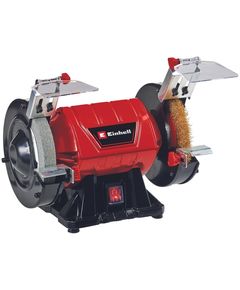 Einhell Точильно-шліфувальний верстат TC-BG 150 B, 350Вт, 2980об/хв, диск і щітка для зачищення, 7.9кг, фото  | SNABZHENIE.com.ua