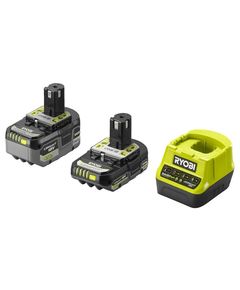 Ryobi Набір акумулятора та зарядного пристрою RC18120-242X ONE+, 18В, 2А•год+4А•год, ЗП Lithium+, фото  | SNABZHENIE.com.ua