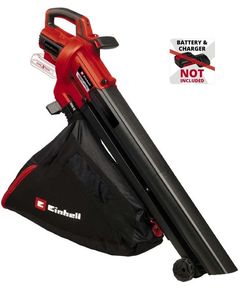 Einhell Пилосос садовий акум  VENTURRO 18/210, 18В, PXC, 8000-14000 об/хв, 500 м3/год, 210 км/год, 45 л, фото  | SNABZHENIE.com.ua
