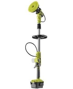 Ryobi Щітка телескопічна RWTS18-0, акумуляторнaа 18В ONE+, 15см, 210об/хв, ручка 1-1.4м, подача води та миючого засобу, IPX7, 3.4кг (без АКБ та ЗП), фото  | SNABZHENIE.com.ua