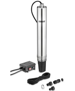 Karcher Насос свердловинний ВР 6 Deep Well, 1000 Вт, 5000 л/г, 55 м, 5.5 бар, 27 м, 150 мм, 35 °C, G1, 8.05 кг, фото  | SNABZHENIE.com.ua