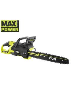 Ryobi Пила ланцюгова акумуляторна RY36CSX50A-0 36В MAX POWER шина 50см Oregon безщіткова 18.5м/с 5.3кг без АКБ та ЗП, фото  | SNABZHENIE.com.ua