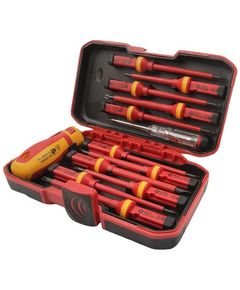 Tolsen Викрутки VDE набір 13шт, діелектричні, PH, PZ, Torx, CrV, кейс, фото  | SNABZHENIE.com.ua