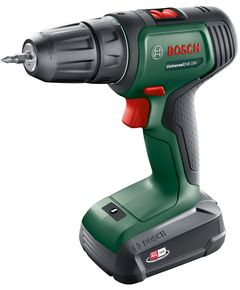Bosch Шурупокрут-дриль акумуляторний UniversalDrill 18V 18В 1х1.5А·год 20Нм 0-440·0-1450об·хв кейс ЗП 1.3кг, фото  | SNABZHENIE.com.ua