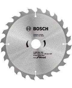 Bosch Диск пиляльний Eco for Wood 230x30-24T, фото  | SNABZHENIE.com.ua