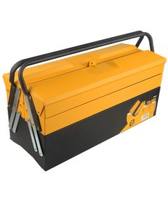Tolsen Ящик для інструменту Профі, 2 розсувні секцій, 3 рівня, 49.5x20x29см, метал, 5.1кг, фото  | SNABZHENIE.com.ua