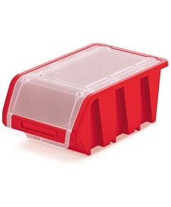 Kistenberg Контейнер для зберігання з кришкою TRUCK PLUS, 15.5*10*7см, пластик, червоний, фото  | SNABZHENIE.com.ua