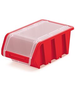 Kistenberg Контейнер для зберігання з кришкою TRUCK PLUS, червоний, 19.5*12*9см, пластик, червоний, фото  | SNABZHENIE.com.ua