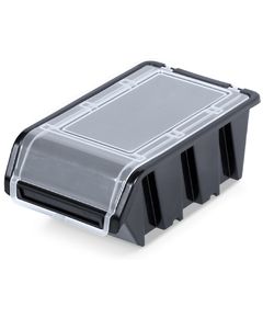 Kistenberg Контейнер для зберігання з кришкою TRUCK PLUS, 15.5*10*7см , пластик, чорний, фото  | SNABZHENIE.com.ua