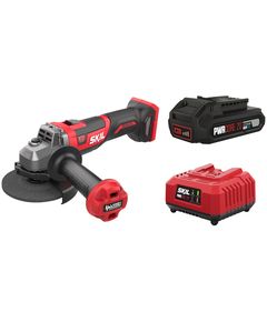 Skil Шліфмашина кутова акумуляторна 3930 CB XP 125мм 20В 1х2.5А-год 8500об-хв VRS+ плав. пуск 1.88кг, фото  | SNABZHENIE.com.ua