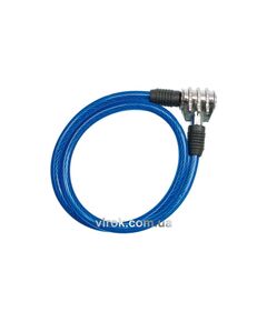 Замок велосипедний VOREL: L= 8 мм Х 650 мм, фото  | SNABZHENIE.com.ua