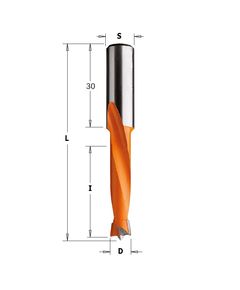 Сверло CMT 11,1x35x70 мм для глухих отверстий, хвостовик 10 мм, фото  | SNABZHENIE.com.ua