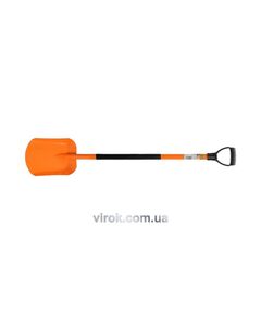 Лопата совкова FLO з металевим держаком з ручкою DY наконечником [120], фото  | SNABZHENIE.com.ua