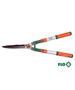 Телескопические алюминиевые ножницы для живой изгороди FLO, лезвия l= 235 мм, общая l= 650-860 мм, фото  | SNABZHENIE.com.ua