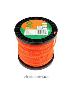 Жилка для тримера квадратна кручена FLO : 2,7 мм х 70 м (бобіна) [10/20], фото  | SNABZHENIE.com.ua