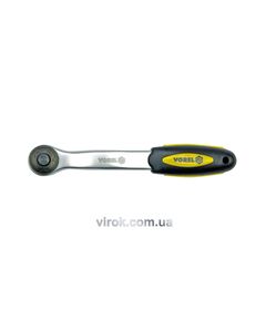 Тріщатка VOREL вигнута, квадрат 1/2, L= 260 мм, 72T, CrV [6/36], фото  | SNABZHENIE.com.ua