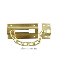 Замок-ланцюг VOREL для дверей /латунь/, фото  | SNABZHENIE.com.ua