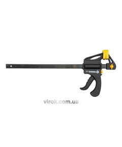 Струбцина VOREL автомат пластмасова, l= 400 мм, фото  | SNABZHENIE.com.ua