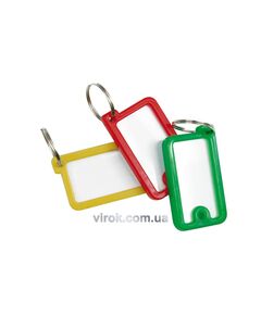 Бірки для ключів VOREL, 12 шт/уп., фото  | SNABZHENIE.com.ua