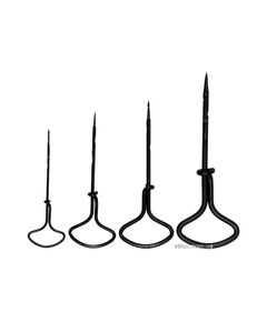 Бури ручні по дереву VOREL, Ø= 2, 3, 4, 5 мм, l= 100-140 мм, 4 шт., фото  | SNABZHENIE.com.ua