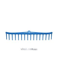 Садові граблі FLO 16-зубів пластикові, без ручки, l= 550 мм, фото  | SNABZHENIE.com.ua
