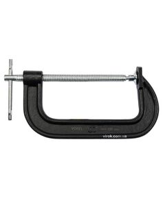 Струбцина з гвинтовим затиском G подібна VOREL; l= 150 мм, фото  | SNABZHENIE.com.ua