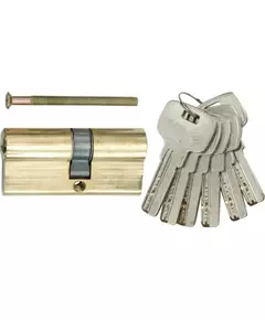 Серцевина замка VOREL латунна асиметрична, l = 67 мм, 31/36 мм 6 ключів (VO-77191), фото  | SNABZHENIE.com.ua