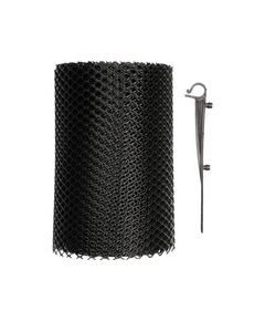 Защитная сетка для желобов VOREL от листьев с 15 монтажными крючками 6 м / 18 см, фото  | SNABZHENIE.com.ua