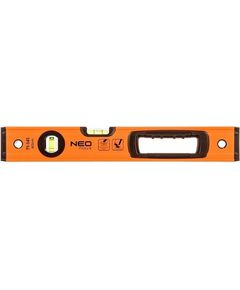 Neo Tools Рівень S 400 алюмінієвий, 40 см, 3 капсули, 1 отвір для рук, фото  | SNABZHENIE.com.ua