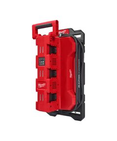 Зарядное устройство MILWAUKEE, M18 MPC6EU на 6 аккумуляторов PACKOUT, фото  | SNABZHENIE.com.ua